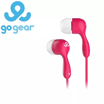 GoGear 耳道式耳機 GEP2000紅色