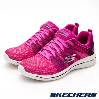 SKECHERS 女款 Burst 2.0 運動鞋12651 HPK / 美國品牌、針織面料、透氣網布、避震、防滑橡膠大底US6女/粉