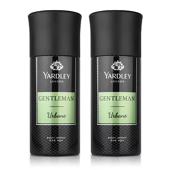 YARDLEY 雅麗 高雅男性身體噴霧(150ml)X2入