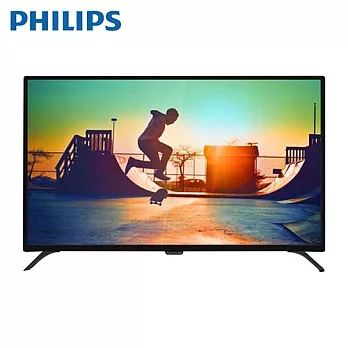 ［PHILIPS 飛利浦］55吋 4K 超纖薄智慧型液晶電視顯示器 55PUH6052+VBPHPTA6055