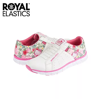 【Royal Elastics】女-Zephyr Hello Kitty 聯名款 休閒鞋-花布粉(93372-014)US8.5花布粉