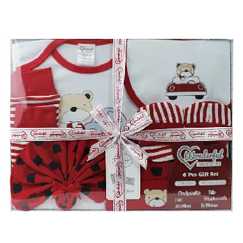美國 Elegant kids【6件式彌月禮盒組】316005-R