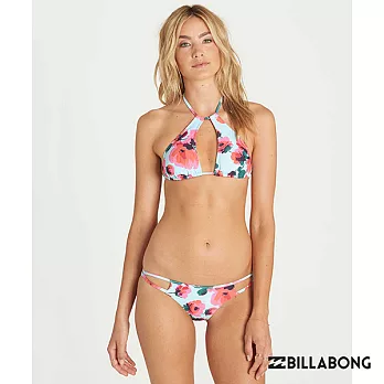 【BILLABONG】BELLA BEACH HALTER 比基尼(上身)S印花 白