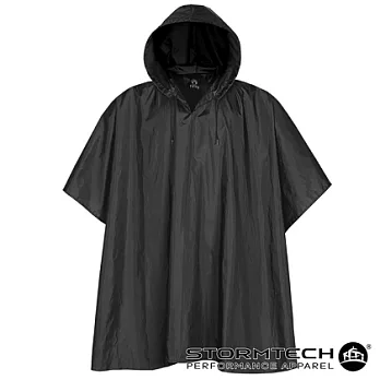 【加拿大STORMTECH】PCX-1 輕薄防水雨衣F黑
