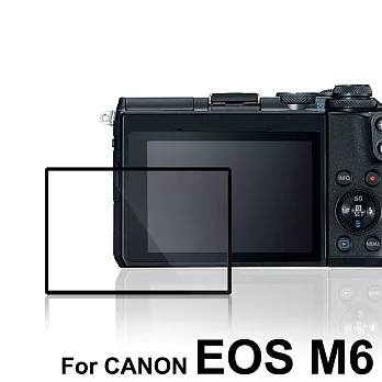 LARMOR防爆玻璃相機保護貼-Canon EOS-M6 專用