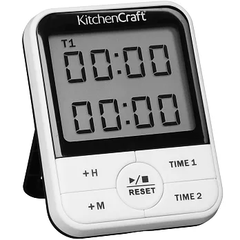 《KitchenCraft》磁吸雙測計時器