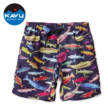 西雅圖 KAVU Big Eddy Short 休閒短褲 熱鬧魚市 #440S熱鬧魚市