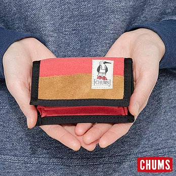 【CHUMS】帆布收納包紅
