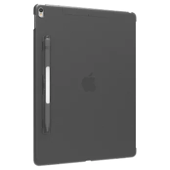SwitchEasy CoverBuddy iPad Pro 12.9吋(2017 & 2015)背蓋(含可拆換式筆夾)-霧透黑