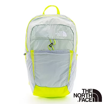 【The North Face】17L 輕量多功能背包灰白/燈籠綠