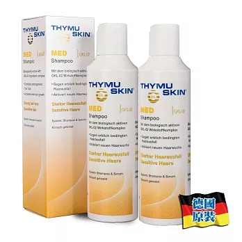 Thymuskin德國欣髮源 MED加強養髮高效生物活性洗髮精200ml*2