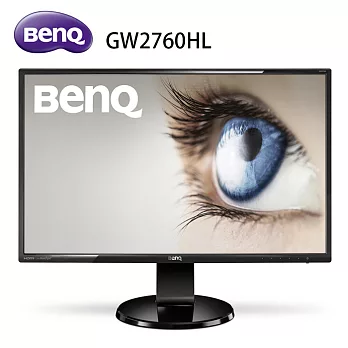 BenQ明基 27型 VA智慧藍光不閃屏護眼液晶螢幕 GW2760HL