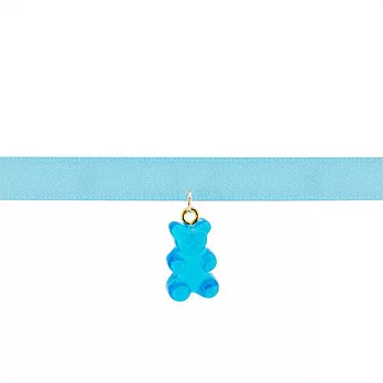 Snatch 小熊軟糖QQ手作邱可頸鍊 - 蘇打熊 / Snatch QQ Gummy Bear Handmade Choker - Blue