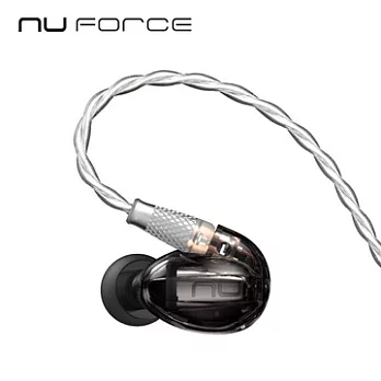 美國NuForce HEM1 可換線監聽級入耳式耳機-曜石黑