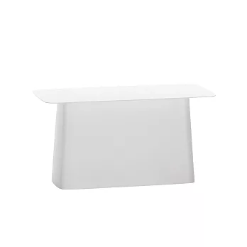 Vitra Metal Side Table Outdoor 圓角小邊桌（L）（柔白）