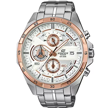 CASIO EDIFICE 原力核心計時賽車腕錶-EFR-556DB-7AVUDF