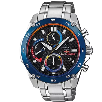 CASIO EDIFICE 賽車紅牛二隊聯名計時腕錶-EFR-557TR-1ADR