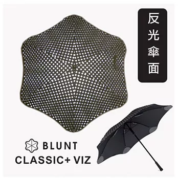 BLUNT CLASSIC VZ 反光直傘大號-時尚黑