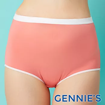 【Gennies奇妮】休閒舒適高腰孕婦內褲M桃