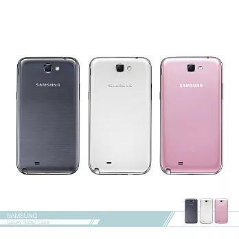 Samsung三星 原廠Galaxy Note2 N7100 專用 電池蓋 /手機背蓋 /硬殼白色