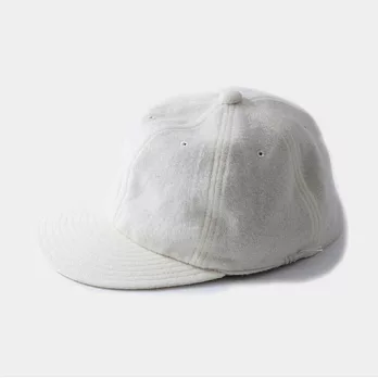 日本職人帽子品牌 HUNTISM - Woolen Cap / White 棒球帽 (白)