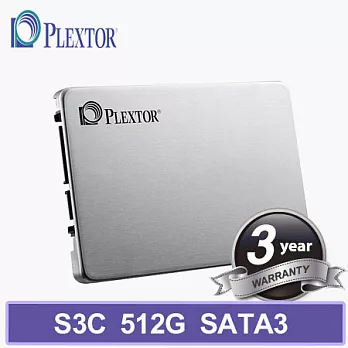 PLEXTOR S3C 512GB SSD 2.5吋固態硬碟