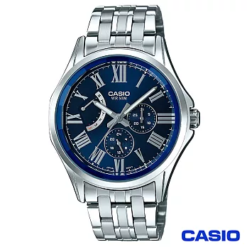 CASIO卡西歐賽車儀表板設計帥氣風格石英腕錶 MTP-E311DY-2A