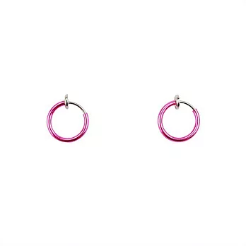 Snatch 水蜜桃圈圈無痛耳夾 / Peach Circle Earrings