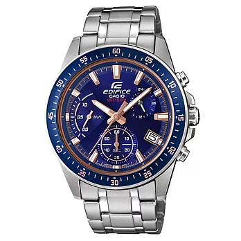 CASIO EDIFICE  衝刺釋放計時賽車腕錶-EFV-540D-2AVUDF