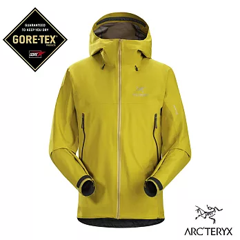 【Arcteryx 始祖鳥】男 Beta LT防水外套S芥末黃