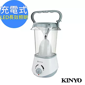 【KINYO】超強600流明充電式LED露營燈/手電筒(CP-02)用途多廣