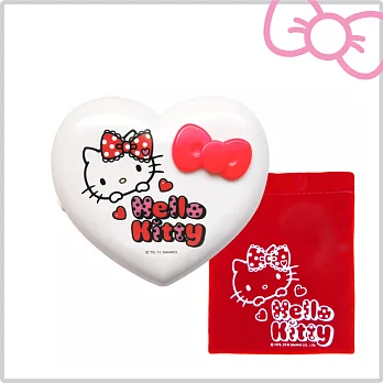 Hello Kitty 電子式暖爐 甜蜜蕾絲款 KT-Q08-2入組暖心紅*2