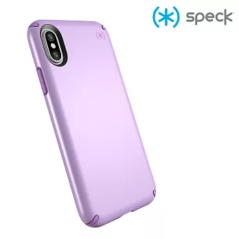 Speck Presidio Metallic iPhone X 金屬質感防摔保護殼-紫羅蘭