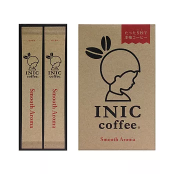 【日本INIC coffee】經典原味咖啡Smooth Aroma〈30入組〉