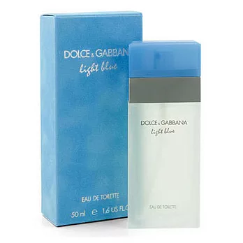 D&G Light Blue淺藍女性淡香水50ml