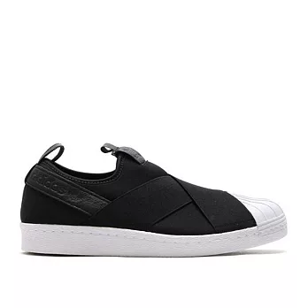 Adidas Superstar Slip On 女鞋繃帶運動休閒鞋【GT】JP23黑色