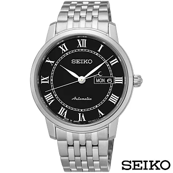 SEIKO精工PRESAGE系列都會時尚藍寶石機械錶 SRP765J1