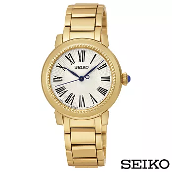 SEIKO精工 貴氣羅馬石英腕錶 SRZ450P1