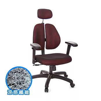 GXG 涼感纖維 雙背椅 (升降滑面扶手) TW-2983EA6 請備註顏色