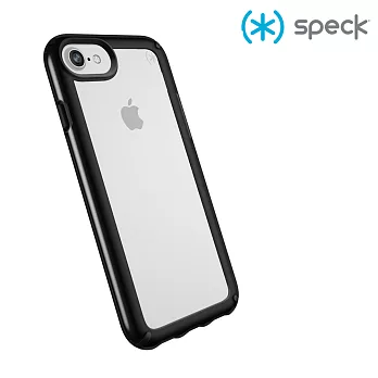 Speck Presidio SHOW iPhone 8/7/6S/6 透明背蓋防摔保護殼-透明/曜石黑