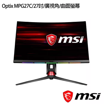 MSI微星 Optix MPG27C 27吋 曲面電競螢幕