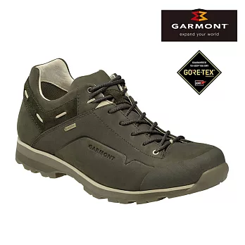 GARMONT 男款 Gore-Tex低筒休閒旅遊鞋Miguasha Low Nubuck 481243/211 橄欖綠 / GoreTex、防水透氣、黃金大底、步道健行UK7橄欖綠