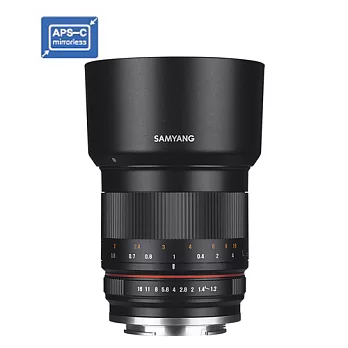 SAMYANG 50mm F1.2 APS-C 微單眼手動鏡頭(公司貨 Sony-E接環)-加送LP1拭鏡筆