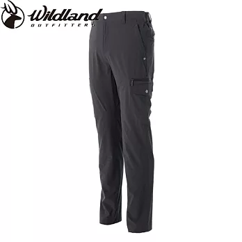 【荒野wildland】男RE四彈多口袋抗UV長褲－共２色XL鐵灰色