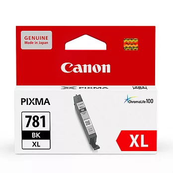 Canon CLI-781XL-BK 原廠相片黑高容量墨水匣