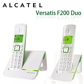 ALCATEL阿爾卡特 無線電話機 Versatis F200Duo 綠色綠色