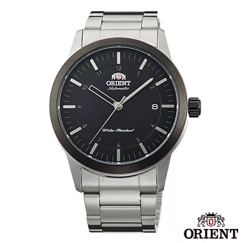 ORIENT東方錶當代時尚自動上鍊機械腕錶-黑x41mmFAC05001B0