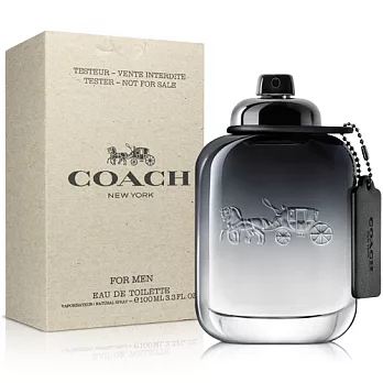 Coach 時尚經典男性淡香水-Tester(100ml)