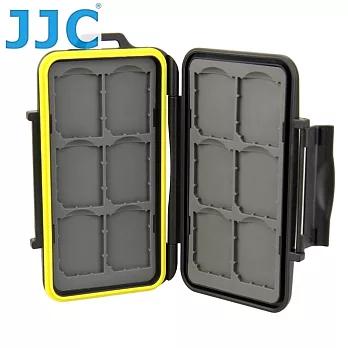 JJC十二張SD記憶卡儲存盒MC-SD12