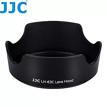 JJC副廠Canon遮光罩LH-63C(黑色)相容EW-63C適EF 18-55mm STM